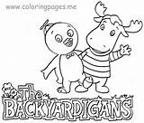 Backyardigans Coloring Pages Books Printable sketch template