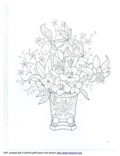vaas met bloemen tekenen mooi tekening van een vaas met bloemen
