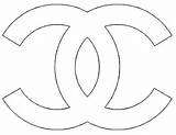 Chanel Logo Stencil Coloring Printables Coco Sketch Stencils Printable Pages Templates Decor Template Google Perfume Logos Party Drawings Suche Fashion sketch template