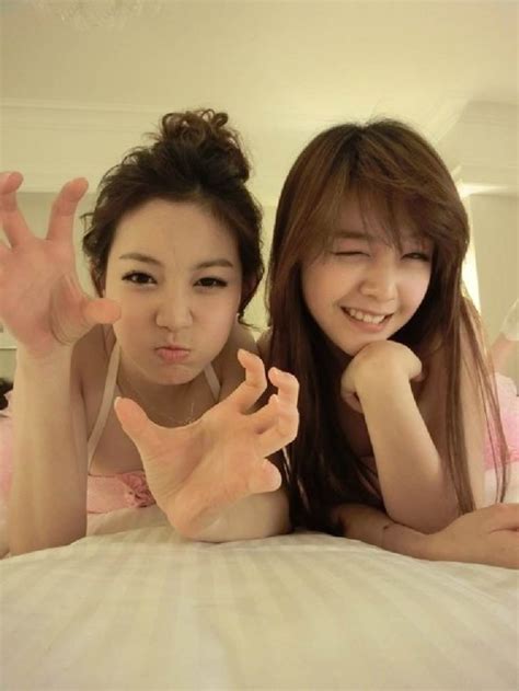 Girls Day Min Ah And Yuras Provocative Illusion Look On Bed Kpopstarz