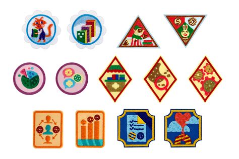 introducing   girl scout badges   ages girl scouts