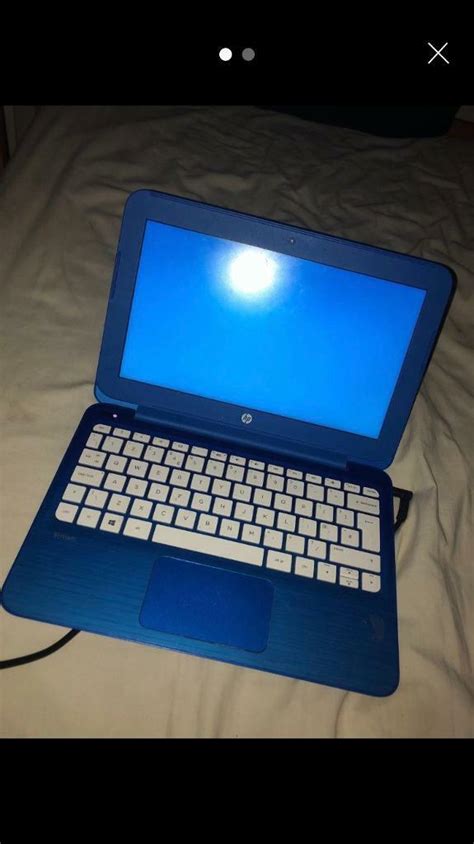 blue hp laptop  penketh cheshire gumtree