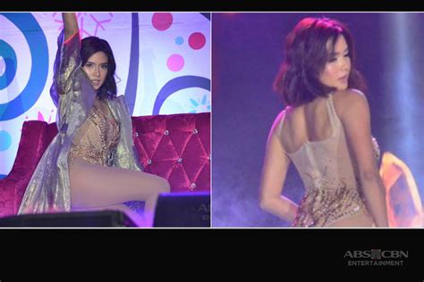 Erich Gonzales Heats Up The Just Love The Abs Cbn Trade Event Stage