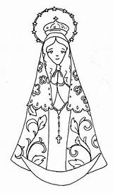 Coloring Lady Pages Catholic Maria Itati Mary La Fatima Virgen Guadalupe Clipart Kids Color Vierge Sheets Foi éveil Coloriage Itatí sketch template