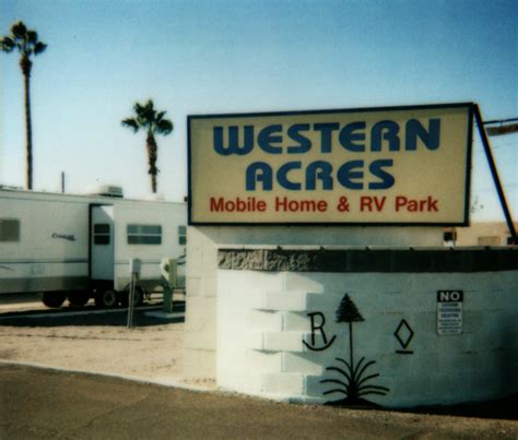 western acres mobile home  rv park rv parks rv parks  campgrounds arizona rv resorts