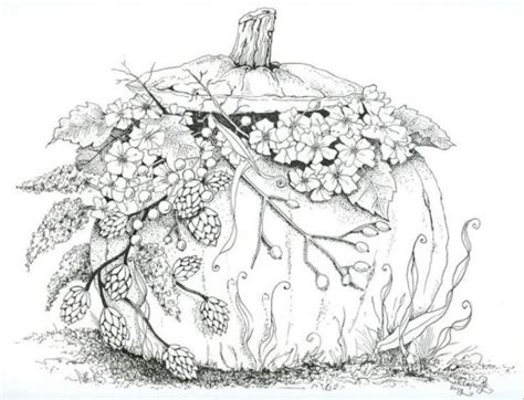 printable autumnfall coloring pages  adults