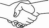 Shaking Hands Handshake Drawing Hand Shake Clipart Bullying Clip Drawings Cliparts Easy Coloring Svg Two Transparent Anti Sketch Getdrawings Welcome sketch template