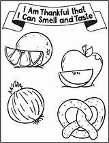 Smell sketch template