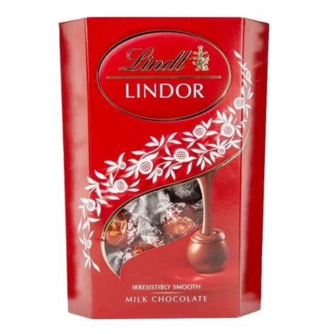 buy lindt lindor milk chocolate   shop food cupboard