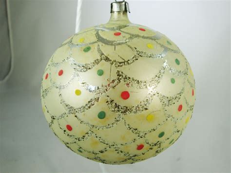 Antique German Hand Blown Glass Christmas Ornament Germany Etsy