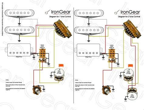 guitar wiring diagrams  humbucker   toggle switch
