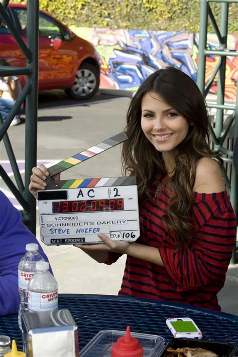 victoria justice shared beautiful old photos from victorious