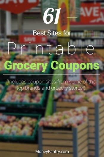 sites  printable grocery coupons    em  moneypantry