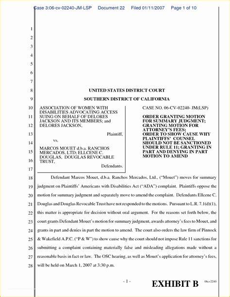 court document templates      california pleading format