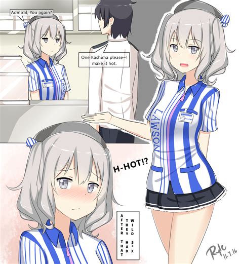 Admiral And Kashima Kantai Collection And Etc Drawn By