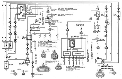 toyota corolla alternator wiring diagram  wiring view  schematics diagram