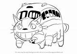 Totoro Catbus Neighbor Draw Drawing Drawings Anime Step Easy Manga Tutorial Bus Cat Cute Drawingtutorials101 Cartoon Clipartmag Beginners Tutorials Choose sketch template