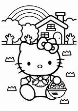 Pages Random Colouring Coloring Printable Kids Fanpop Print Kitty Hello Para Printables Draw Activity Party sketch template