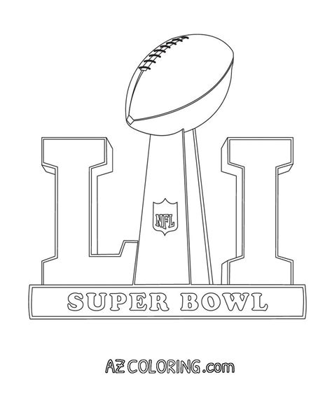 super bowl  coloring page coloring page coloring pages football