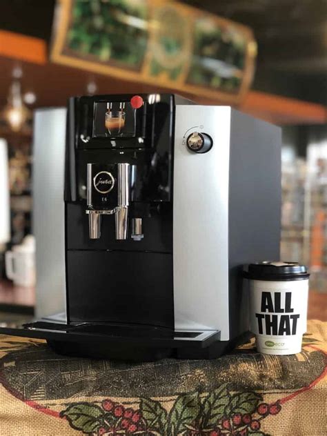 jura  automatic espresso machine cuppers coffee tea