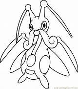 Kricketune Pawniard Pokémon Coloringpages101 sketch template