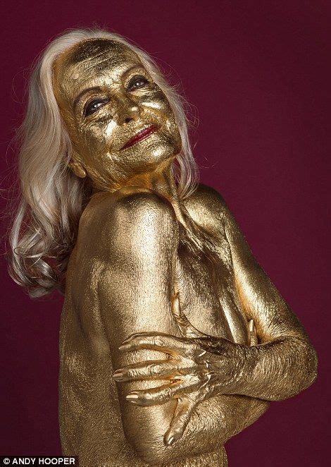 Goldfinger Bond Girl Shirley Eaton Recreates Her Most Famous Look