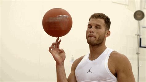 Blake Griffin Spinning  By Red Bull Find And Share On Giphy