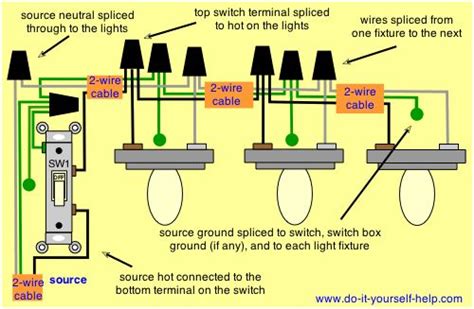 bathroom light switch wiring diagrams multiple