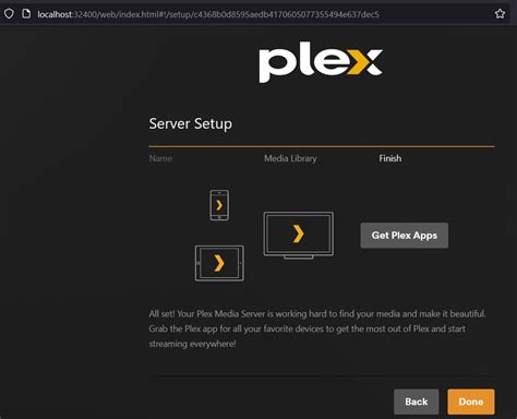 activate claim plex media server  putty
