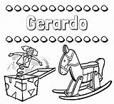 Gerardo sketch template