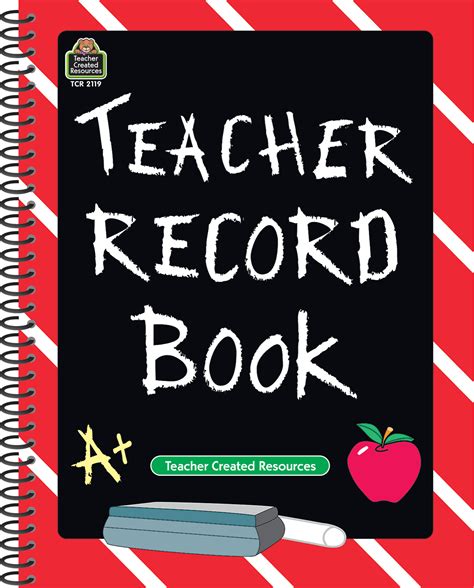 chalkboard teacher record book tcr teacher created resources