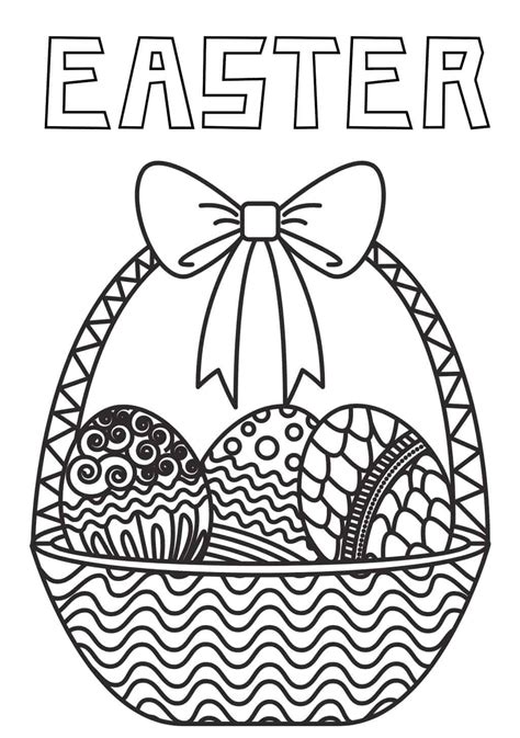 easter colouring pages  kids kids  clicks