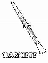 Coloring Clarinete Para Colorear Musicales Instrumentos Oboe Music Musical Instruments Dibujos Zeichnen Drawing 1040 Pages Hangszerek Bilder Schritt Klarinette Clarinet sketch template