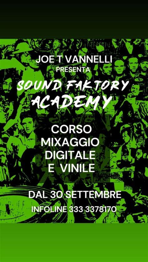 Joe T Vannelli Torna Nel Suo Hub Milanese Sound Faktory Con Nuovi Corsi