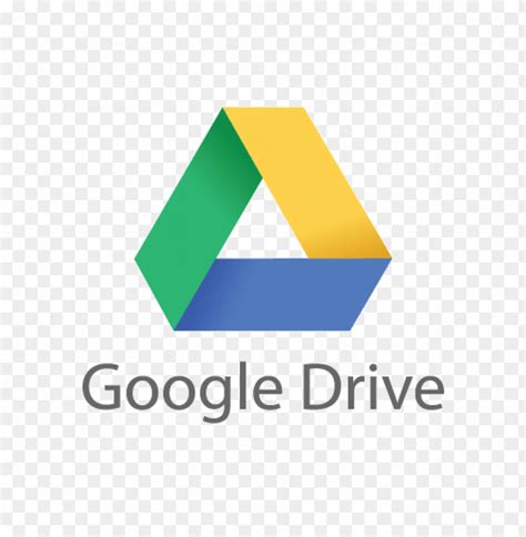 google drive logo vector    toppng