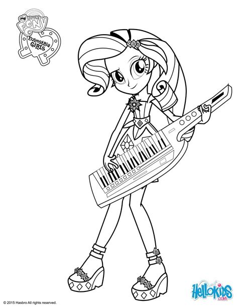 rarity coloring pages hellokidscom