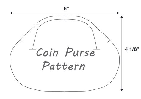printable coin purse template
