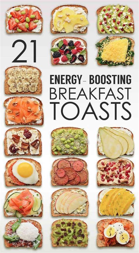 Its A List Of Energy Boosting Breakfast Toasts But Its Also A Lot Of