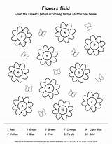 Spring Worksheet Petals Flower Planerium Coloring Worksheets Flowers Login Color Butterflies sketch template