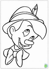 Pinocchio Coloring Pages Disney Drawing Colouring Colour Characters Clipart Dinokids Google Coloriage Para Colorir Kids Sheets Pesquisa Books Imagem Close sketch template