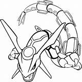 Rayquaza Pokemon Pages Coloring Colouring Papercraft Kids Papercrafts Printable sketch template