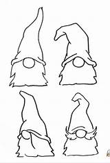 Gnome Gnomes Ausmalen Wichtel Carving Projects Hexen Colouring Traceable Doodling Kinderbilder Cutouts Cutout Trolle Elfen Basteln Feen Zwerge Traceables Malvorlagen sketch template