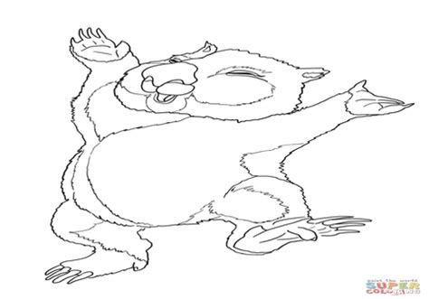 wombat coloring page  getdrawings