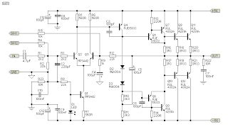 subwoofer power amplifier wiring diagram