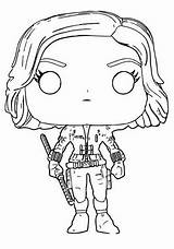 Coloring Pages Avengers Widow Character Kids Chibi Printable Pdf Adults Color Print sketch template