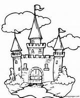 Castle Fairy Coloring Pages Tale Drawing Princess Castles Disney Cartoon Tales Printable Colouring Castello Flag Colorare Da Getcolorings Disegni Tutorial sketch template