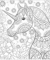 Licorne Unicorns Coloriage Licornes Unicorni Mandala Dessin Adults Zentangle Adulti Coloriages Erwachsene Avec Justcolor Einhorn Magnifique Majestic Malbuch Régulières Nombreuses sketch template