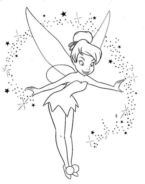images  coloring pages tinkerbell  pinterest disney