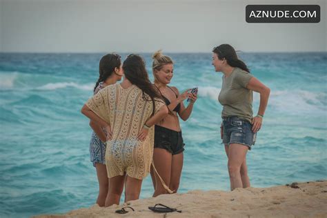 olivia holt sexy enjoys her vacation with friends in cancun mexico aznude