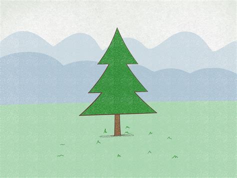 comment dessiner  arbre simple  etapes avec images